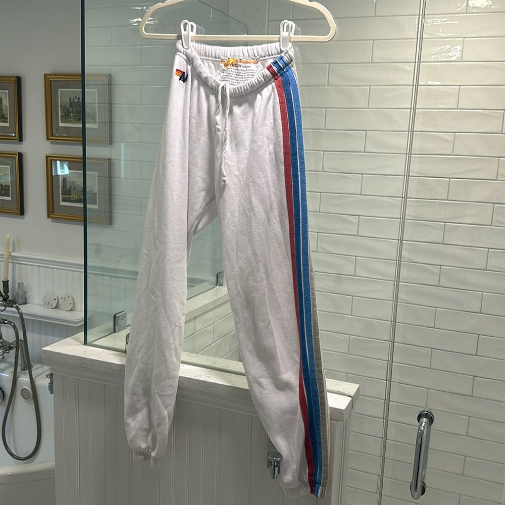 Aviator Nation White sweats